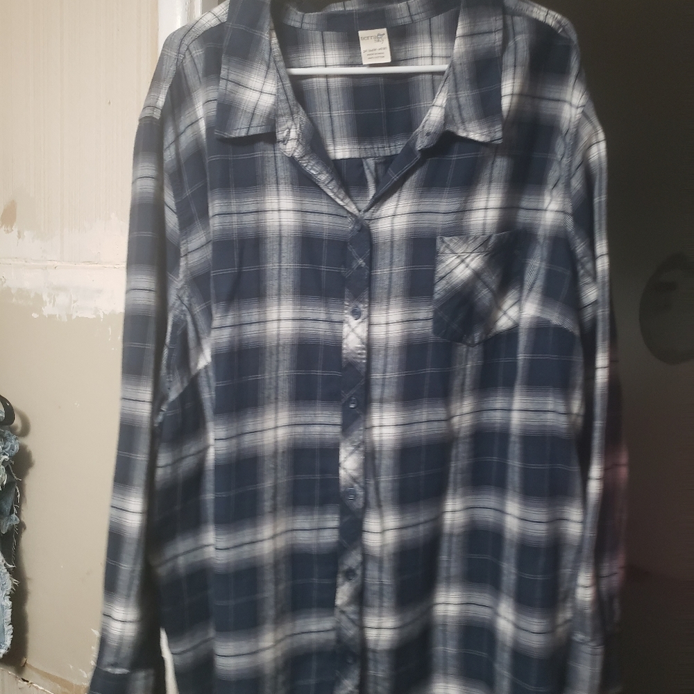 Plaid Button Up